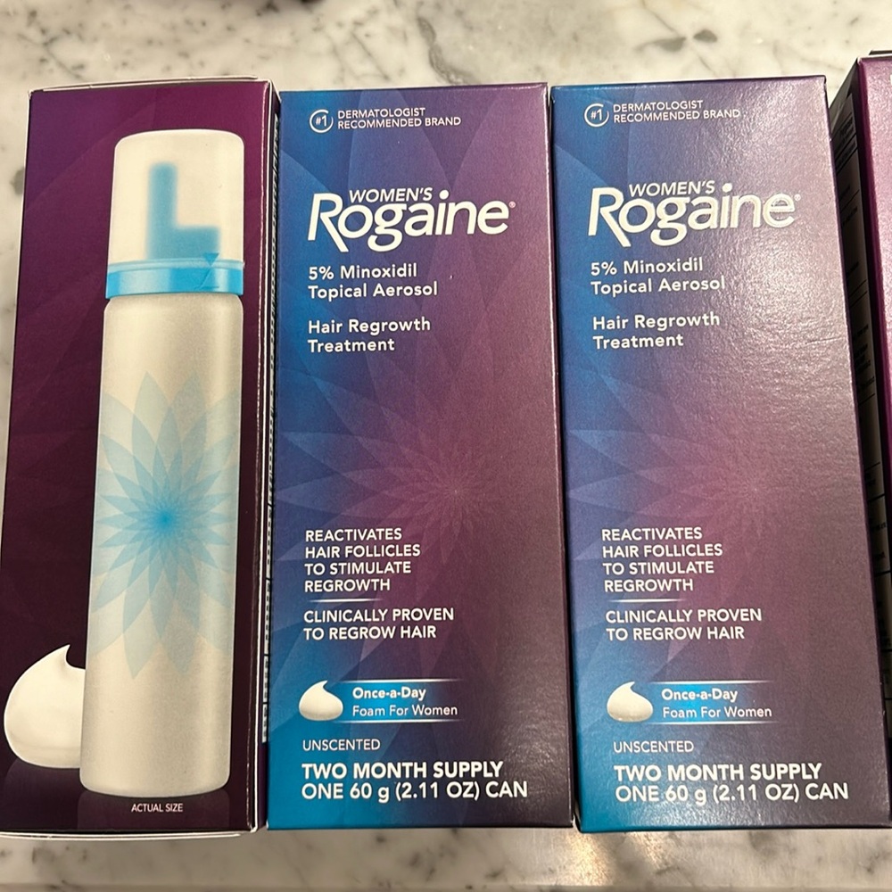 EXP 01/2026 Women Rogaine Hair Regrowth Treatment Foam 2 Mo Supply 60ml/2.11fl
